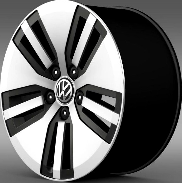 Volkswagen E Golf rim 3D Model