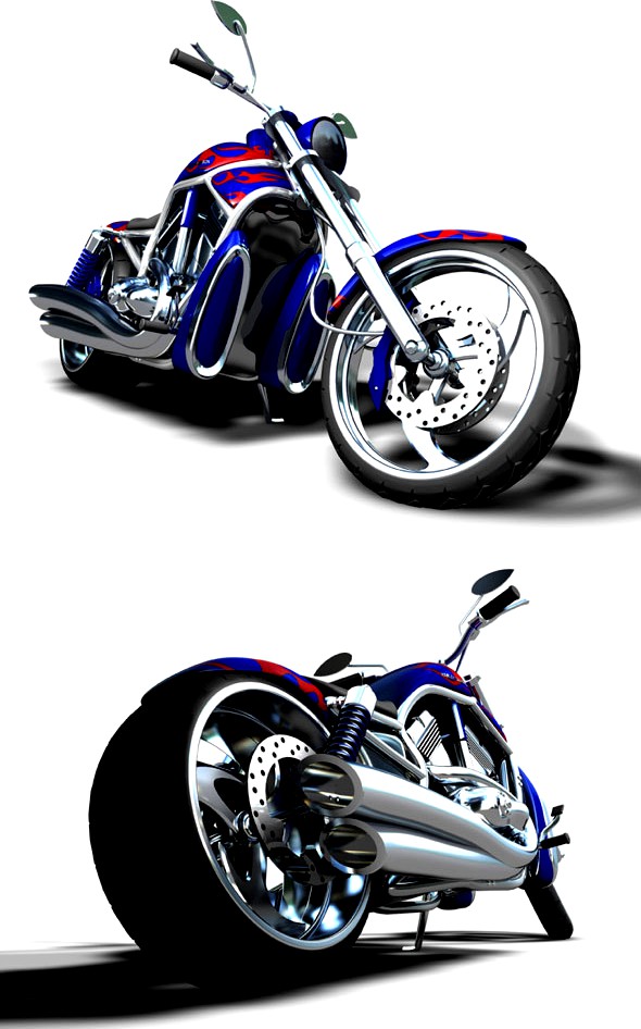 Custom Motorbike HD V-Rod