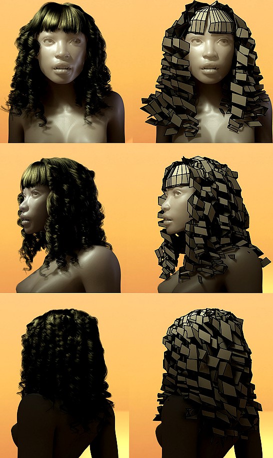 Female Hair Style 004