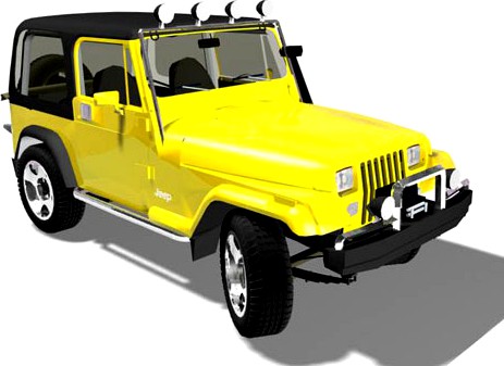 Wrangler 3D Model