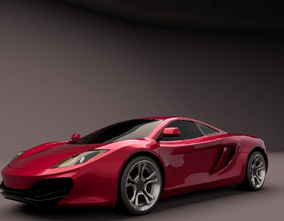 Restyled Mclaren mp4-12C