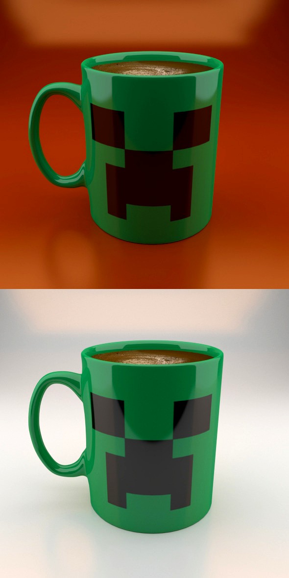 Creeper Coffe Mug