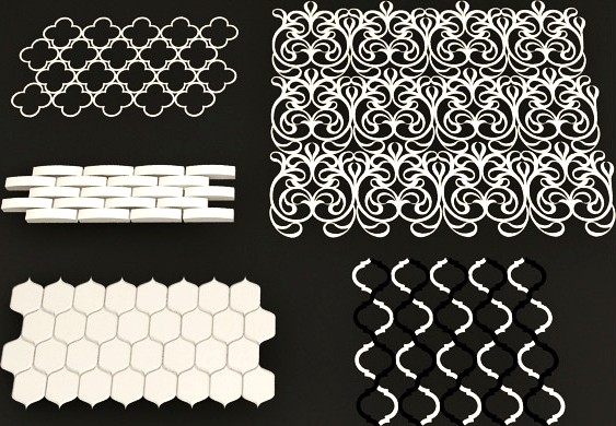 Interior Wall and Floor Tile Set