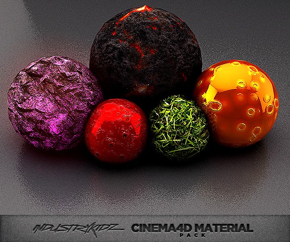 Cinema 4d Material pack