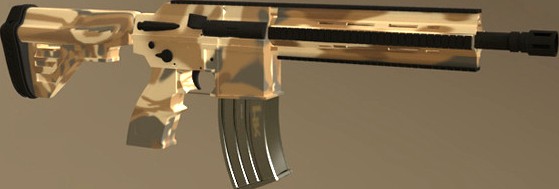 HK-416 Weapon Model