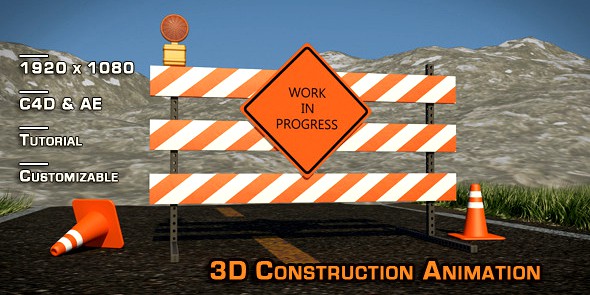“Site Construction” 3D Animation &amp; Models