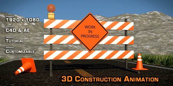 “Site Construction” 3D Animation &amp; Models