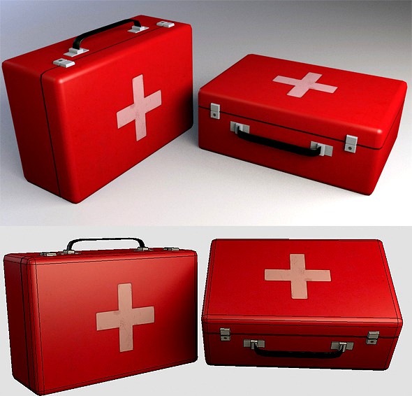 Medkit Low Poly