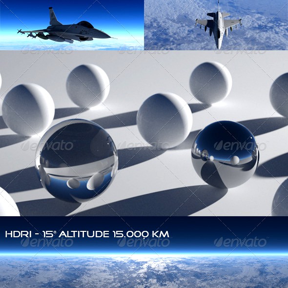 HDRi SkyMap Altitude 15-15000