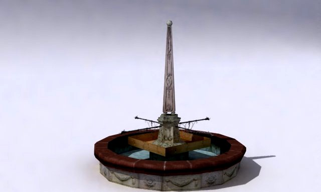 FountainE 3D Model
