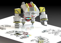 GRM - Gorilla Robot Machine