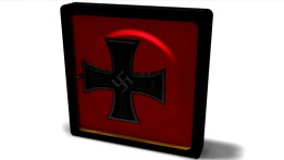 An iron cross.