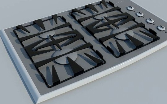 Stove 2 MAX 2011 3D Model