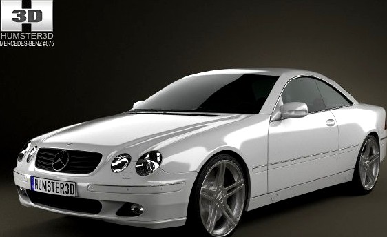 MercedesBenz CLClass W215 2006 3D Model