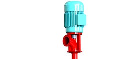 Multistage fire fighting pump