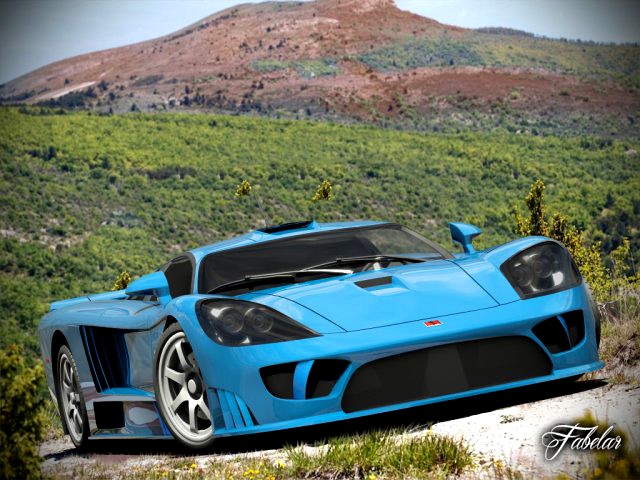 Saleen S7 std mat 3D Model