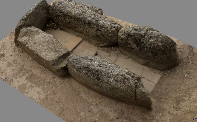 Roman Tomb 3D Model