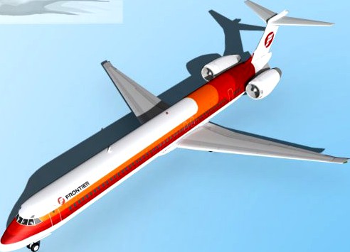 Falcon3D MD 80 Frontier 3D Model