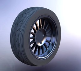 Wheel (rim + tyre)