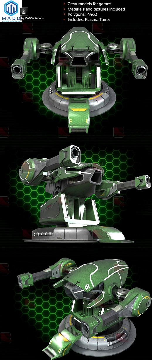 Plasma Cannon, Plasma Turret