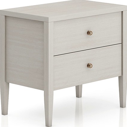 Light Wood Bedside Cabinet