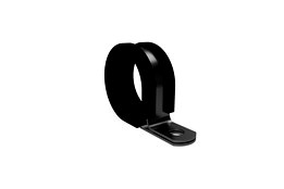 32mm Black Stainless Steel P Clip