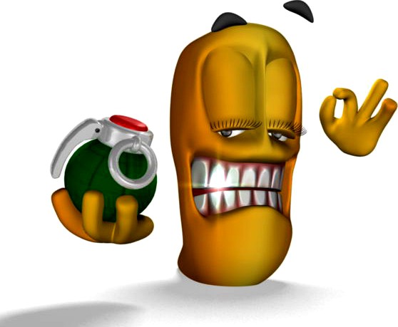 Worm 3D Model