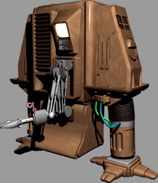 Huey- Drone No.2 3D Model