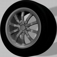 Rim like on DB9 3D Model