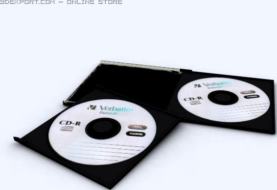 CD - Slim 3D Model