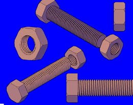 hex bolt & nut