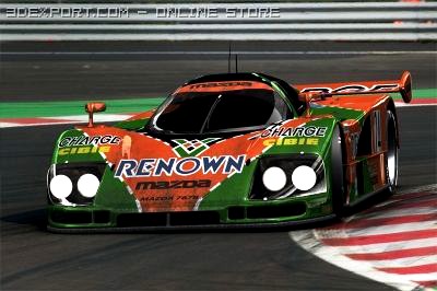 Mazda 787b Lemans 1991 3D Model