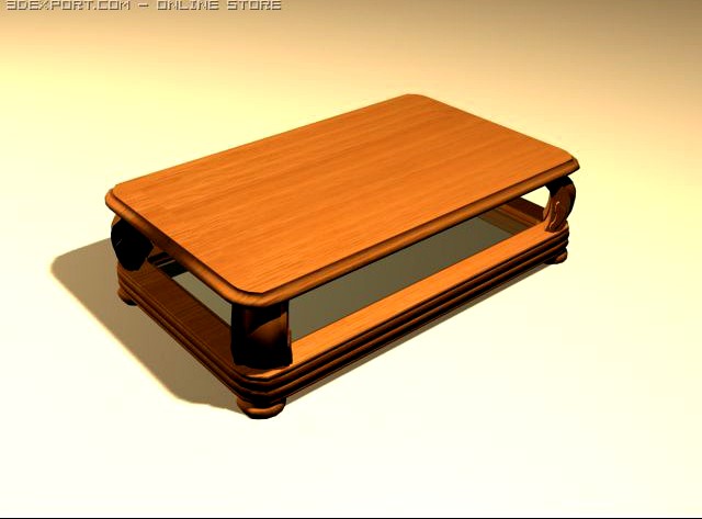 Coffee table 3D Model