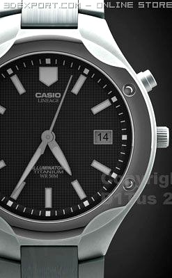 Casio Lineage Lin 160B Watches 3D Model