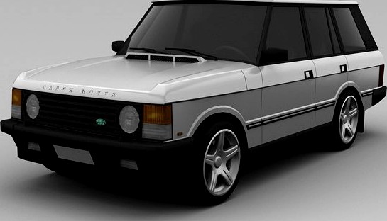 Land Rover  Range Rover 1993 3D Model