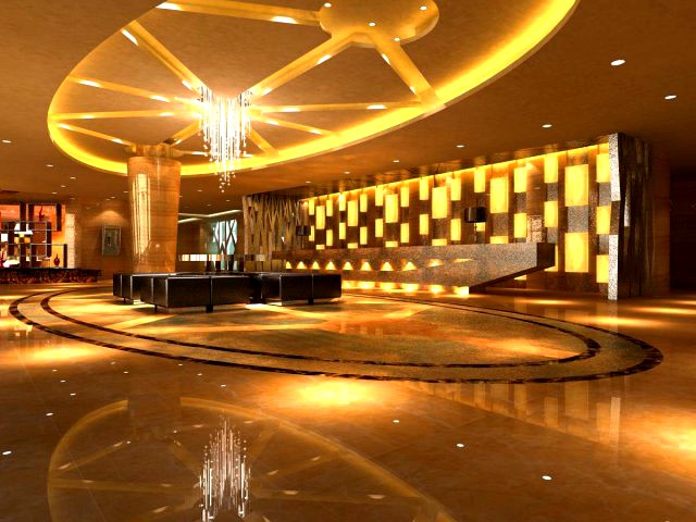 Lobby Spaces 162 3D Model