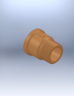 Thread adapter 3/4 "x 25mm