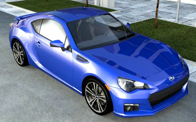 SUBARU BRZ STI 3D Model