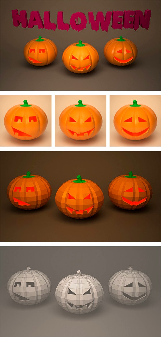 Halloween pumpkin pack
