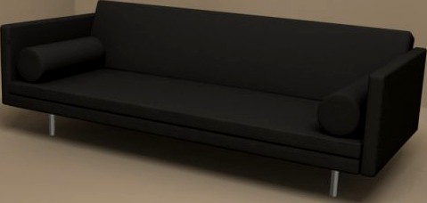 Magister sofa by Flexform 3D Model