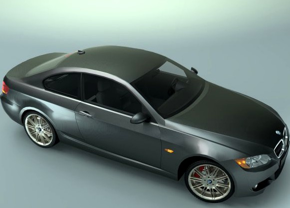 BMW 3 series coupe 3D Model