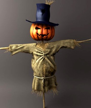 Scarecrow 3D Model