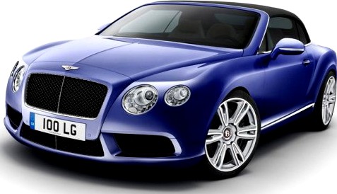 Bentley Continental GTC V8 2013 3D Model