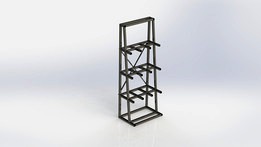 Metal Vertical Storage Rack