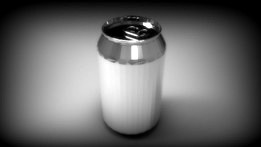 aluminium drinks can