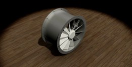 Direct axial fan