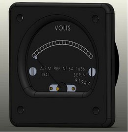 INST-9 Spitfire MK IX VOLMETER