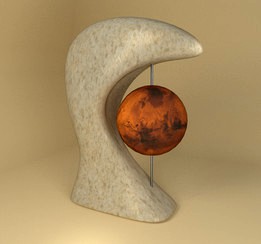 ( Mars, Moon, Earth-) Globe
