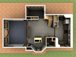 Rad Beach House (Interior layout)