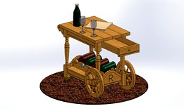 WINE & CHEESE CART